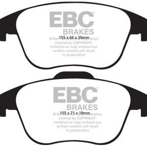 EBC 15 and up Audi Q3 2.0 Turbo Redstuff Front Brake Pads - DP31997C
