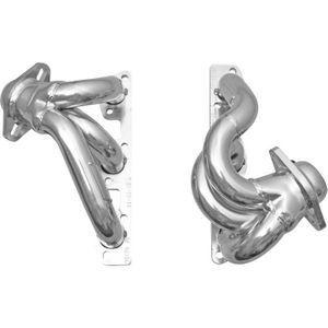 Gibson 07-11 Jeep Wrangler JK Rubicon 3.8L 1-1/2in 16 Gauge Performance Header - Ceramic Coated - GP403S-C