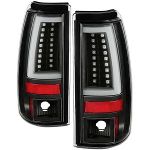Spyder 03-06 Chevy Silverado - (Does Not Fit Stepside) LED Tail Lights - All Black ALT-YD-CS03V2-LED - 5085849