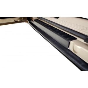 Bushwacker 99-06 Chevy Silverado 1500 Ext. Cab Trail Armor Rocker Panel and Sill Plate Cover - Black - 14068