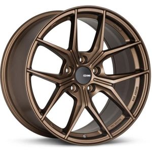 Enkei TSR-X 18x9.5 38mm Offset 5x114.3 BP Gloss Bronze Wheel - 529-895-6538ZP