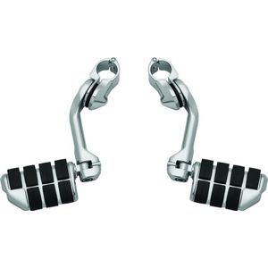 Kuryakyn Tour-Tech Cruise 6in Mount Arm With Dually ISO Pegs 1-1/4in Clamp Chrome - 4529