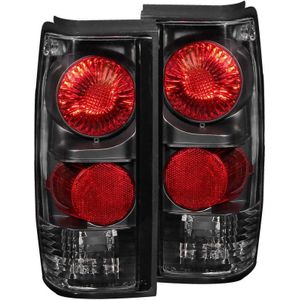 ANZO 1982-1994 Chevrolet S-10 Taillights Black - 211031