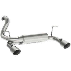 MBRP 2018+ Jeep Wrangler (JL) 3.6L V6 Dual Rear Exit Axle Back T409 Exhaust System - PS5529409