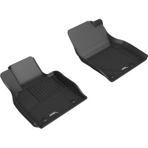 3D MAXpider 19-21 Mazda 3 / CX-30 Kagu 1st Row Floormat - Black - L1MZ06711509