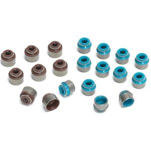 Supertech Mini / Dodge Neon / Mitsubishi 420A 6mm Viton Integral Valve Stem Seal - Set of 8 - VSI-M6E-8