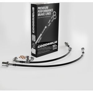 Goodridge 05-19 Chrysler 300 Stainless Steel Rear Brake Lines - 12411R