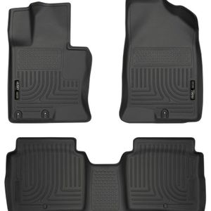 Husky Liners 11-14 Kia Optima Weatherbeater Black Front & 2nd Seat Floor Liners - 99691