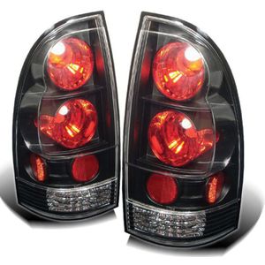 Spyder Toyota Tacoma 05-15 Euro Style Tail Lights Black ALT-YD-TT05-BK - 5007896