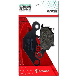 Brembo OE Suzuki Dr-Z/Suzuki Tr/Suzuki Uc/Suzuki Rm/Suzuki Epicuro Carbon Ceramic Brake Pad - Front - 07036
