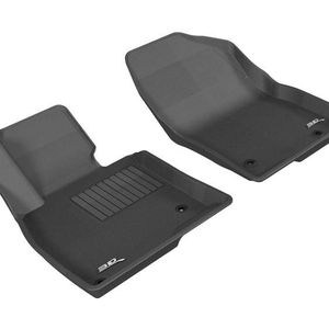 3D MAXpider 2014-2019 Mazda Mazda3/Mazda6 Kagu 1st Row Floormat - Black - L1MZ04011509