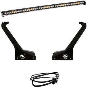 Baja Designs Jeep JL/JT Roof Bar LED Light Kit 50in S8 w/Upfitter - 447665UP