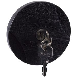Omix Locking Gas Cap Black 78-90 Jeep Models - 17726.06