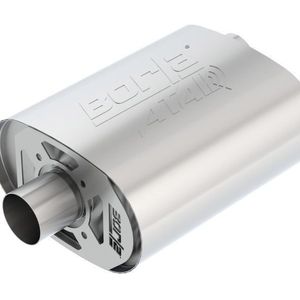 Borla CrateMuffler Ford 5.0L Coyote ATAK 2.5in Offset/Center 12in x 6in x 10.34in Muffler - 400856