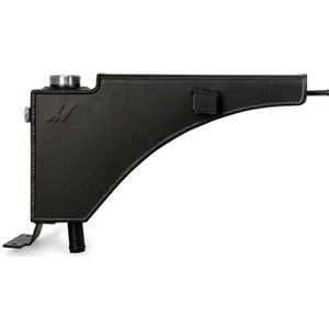 Mishimoto 99-03 Ford 7.3L Powerstroke Aluminum Degas Tank - Micro-Wrinkle Black - MMRT-F2D-99EMWBK