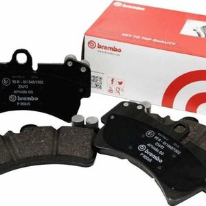 Brembo 05-14 Ford Mustang Front Premium NAO Ceramic OE Equivalent Pad - P24181N