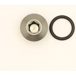 DeatschWerks 6AN ORB Male Plug Low Profile Internal Allen/Hex (Incl. O-Ring) - 6-02-0717