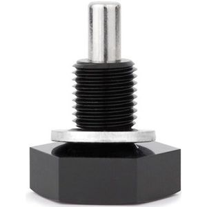 Mishimoto Magnetic Oil Drain Plug M12x1.75 Black - MMODP-12175BBK