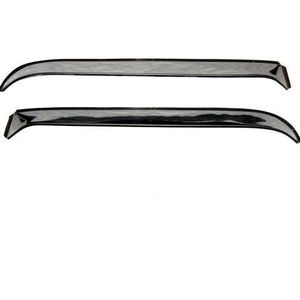 AVS 62-74 Volkswagen Fastback Ventshade Window Deflectors 2pc - Stainless - 12202