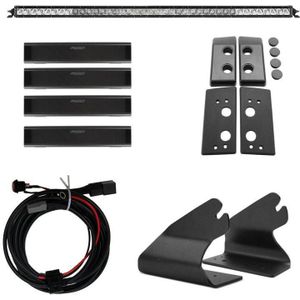 Rigid Industries 2021 Ford Bronco Roof Line Light Kit (Incl. SR spot/flood Combo Bar) - 46724