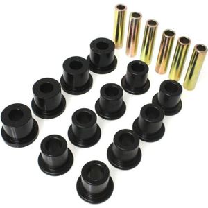Energy Suspension Jeep Spring Bushing Set - Black - 2.2119G