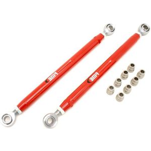 BMR 05-14 S197 Mustang Double Adj. Lower Control Arms w/ Heavy Duty Rod Ends - Red - TCA020R