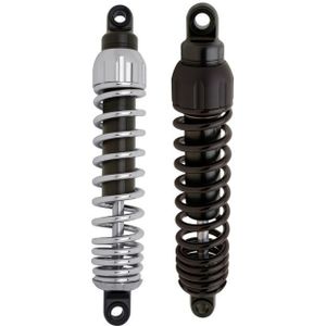 Progressive Harley 444 Series Shocks 12.0in - Black - 444-4058B