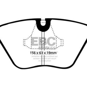 EBC 92-95 BMW M3 3.0 (E36) Yellowstuff Front Brake Pads - DP4689R