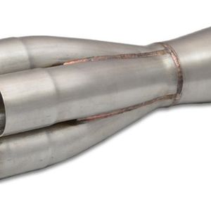 Vibrant 4-1 SS Merge Collectors (1-7/8in Inlet Slipover ID 2-1/2in Merge Outlet OD) Single Unit - 10305