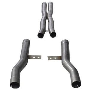 Corsa 2015-2023 Dodge Challenger 6.4L V8 2.75in Resonator Delete Kit - 21025