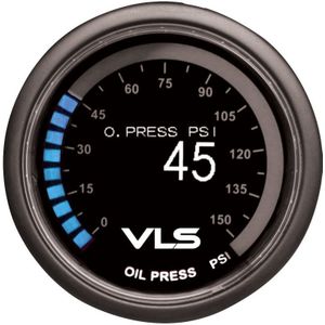 Revel VLS 52mm 0-150PSI Digital OLED Oil Pressure Gauge - 1TR1AA004R