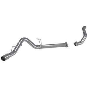 MBRP 11-14 Ford 6.7L F-250/350/450 4in Filter Back Single Side Exit Alum and Down Pipe Exhaust - PS6284AL