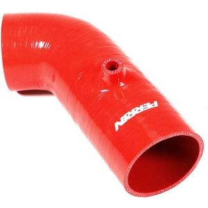 PERRIN 22-23 Subaru BRZ/Toyota GR86 Silicone Inlet Hose (3in. ID / SS Wire) - Red - PSP-INT-432RD
