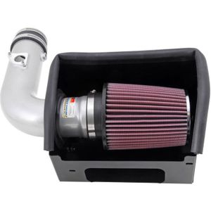 K&N 13 Subaru BRZ 2.0L / 13 Scion FR-S 2.0L Silver 69 Series Typhoon Intake - 69-8619TS