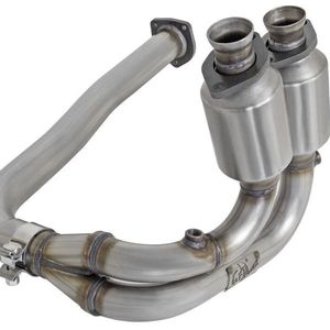 aFe Power Direct Fit Catalytic Converter Replacements Front 00-03 Jeep Wrangler (TJ) I6-4.0L - 47-48001