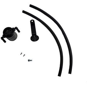 J&L 19-24 Ford/Lincoln SUV & Trucks w 2.0 EcoBoost Driver Side Oil Separator 3.0 - Black Ano - 3044D-B