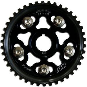 AEM 92-01 Honda Prelude Si VTEC/ Base & SH True Black Tru-Time Cam Gear - 23-801BK