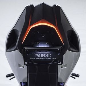 New Rage Cycles 20+ BMW S1000RR Fender Eliminator Kit Kit Tucked - EU models only (Amber) - S1K20-FE-EU-T