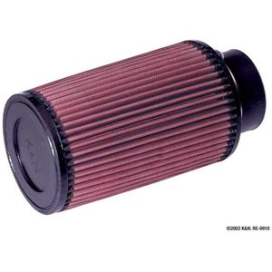 K&N Universal Rubber Filter 3inch FLG / 5inch OD-B / 4-5/8inch OD-T / 8inch H - RE-0910