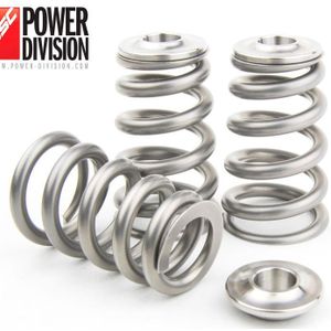 GSC P-D Toyota 2JZ-GTE Single Conical Valve Spring and Ti Retainer Kit - 5066