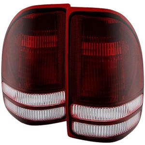 Xtune Dodge Dakota 1997-2004 OEM Style Tail Lights -Red Smoked ALT-JH-DDAK97-OE-RSM - 9028762