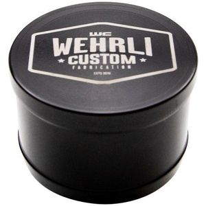 Wehrli 2017-2024 Chevrolet 6.6L L5P Duramax Intake Resonator Delete Plug - Black Anodized - WCF100473