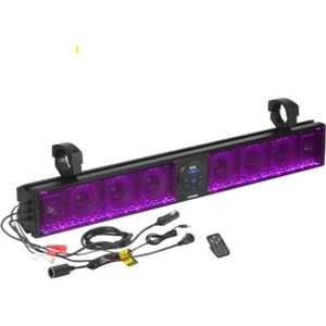 Boss Audio Systems ATV UTV 36in Sound Bar System w/ RGB Illumination - BRT36RGB