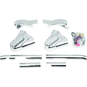 Kuryakyn Swingarm Cover Kit - Unlighted 86-99 Softail Models Chrome - 8288