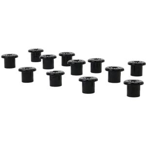 Whiteline 76-86 Jeep CJ7 Spring Eye Front/Rear and Shackle Bushing Kit - W72315