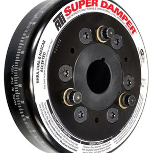ATI Damper - 6.325in - Steel - Chevy SB / 90 Deg V6 - 409 - Pont 4Cyl - 3 Ring - 1Pc - ATI917781