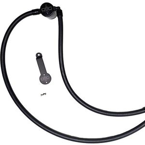 J&L 20-24 Jeep Wrangler 2.0L Driver Side Oil Separator 3.0 - Black Anodized - 3070D-B