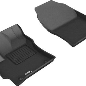 3D MAXpider 2019-2020 Toyota Corolla Hatchback Kagu 1st Row Floormats - Black - L1TY24611509