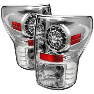 Spyder Toyota Tundra 07-13 LED Tail lights Chrome ALT-YD-TTU07-LED-C - 5029591