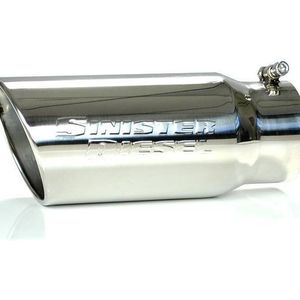 Sinister Diesel Universal Polished 304 Stainless Steel Exhaust Tip (5in to 6in) - SD-5-6-POL